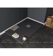 Душевой поддон Aquanet Pleasure 140х80 черный