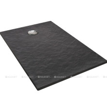 Душевой поддон Jacob Delafon Tolbiac 120x80 E6D331RU-NGM искусственный камень, черный матовый