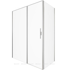 Душевой уголок Allen Brau Priority 160x100 3.31038.BA + 3.31047.BA серебро браш