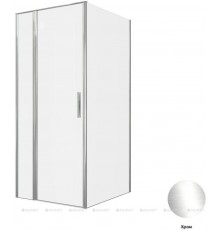 Душевой уголок Allen Brau Priority 90x100 3.31025.00 + 3.31046.00 хром