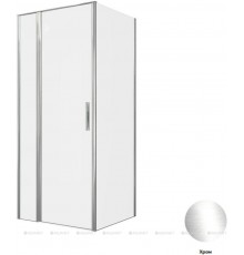 Душевой уголок Allen Brau Priority 90x80 3.31025.00 + 3.31040.00 хром