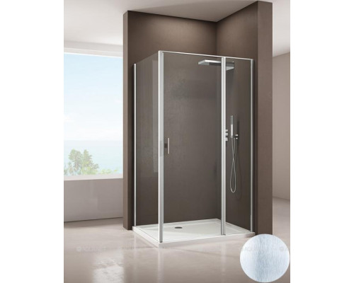 Душевой уголок Allen Brau Priority 90x80 3.31026.BA + 3.31041.BA серебро браш