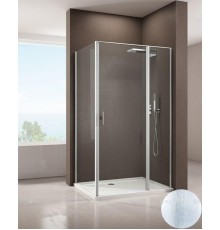 Душевой уголок Allen Brau Priority 90x90 3.31002.BA + 3.31017.BA серебро браш