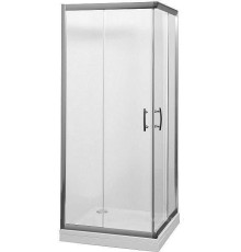 Душевой уголок Aquanet Alfa Cube NAA1142 100x100, прозрачное стекло