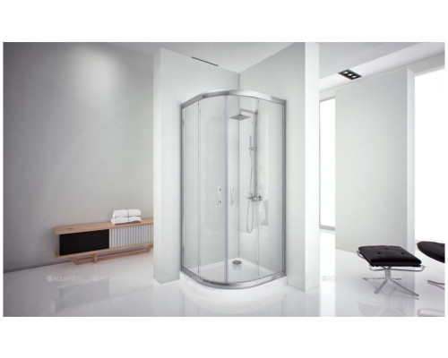 Душевой уголок Aquanet Alfa NAA2142 100x100, R550, прозрачное стекло