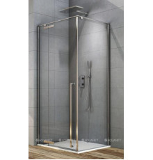 Душевой уголок Aquanet Ideal AE-AXC10MZ-S-С 1000x1000, прозрачное стекло