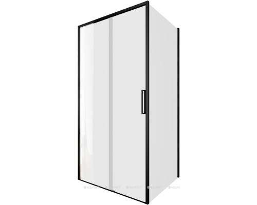 Душевой уголок Aquanet Pleasure Evo 100x100 AE65-100x100-BT профиль черный, прозрачное стекло