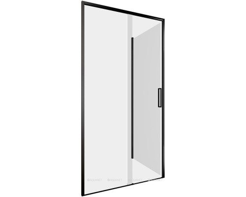 Душевой уголок Aquanet Pleasure Evo 100x90 AE65-100x90-BT профиль черный, прозрачное стекло