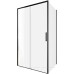 Душевой уголок Aquanet Pleasure Evo 110x80 AE65-110x80-BT профиль черный, прозрачное стекло