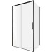 Душевой уголок Aquanet Pleasure Evo 110x80 AE65-110x80-BT профиль черный, прозрачное стекло