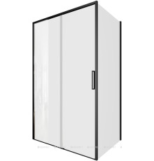 Душевой уголок Aquanet Pleasure Evo 120x90 AE65-120x90-BT профиль черный, прозрачное стекло