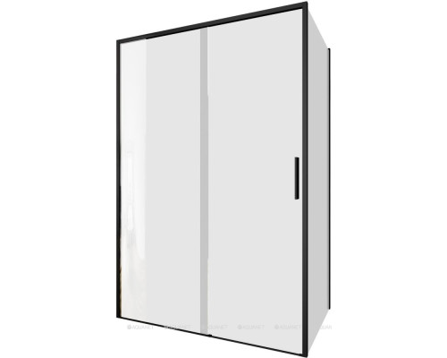 Душевой уголок Aquanet Pleasure Evo 130x80 AE65-130x80-BT профиль черный, прозрачное стекло