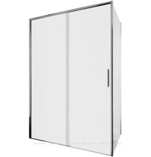 Душевой уголок Aquanet Pleasure Evo 130x80 AE65-130x80-CT профиль хром, прозрачное стекло