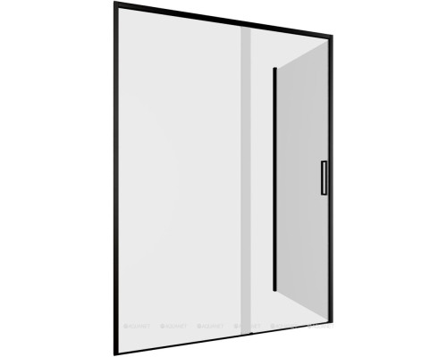 Душевой уголок Aquanet Pleasure Evo 140x80 AE65-140x80-BT профиль черный, прозрачное стекло