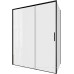 Душевой уголок Aquanet Pleasure Evo 150x90 AE65-150x90-BT профиль черный, прозрачное стекло