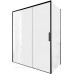 Душевой уголок Aquanet Pleasure Evo 160x90 AE65-160x90-BT профиль черный, прозрачное стекло