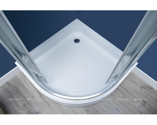 Душевой уголок Aquanet Practic AE10-Q-90x90U-CP 900x900, прозрачное, матовое стекло