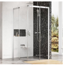 Душевой уголок Ravak Matrix 100х100 1WVAAU00Z1 MSRV4-100 сатин транспарент