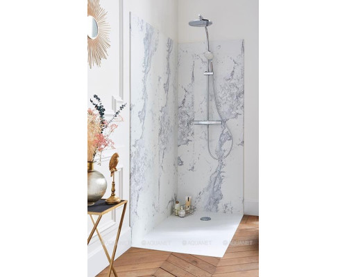 Душевой поддон Jacob Delafon Tolbiac 100x100 E6D328RU-WPM искусственный камень, белый матовый