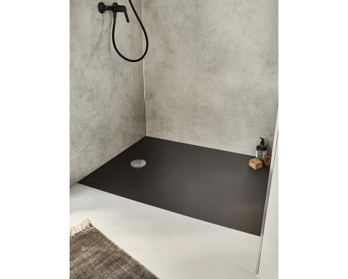 Душевой поддон Jacob Delafon Tolbiac 120x80 E6D331RU-NGM искусственный камень, черный матовый