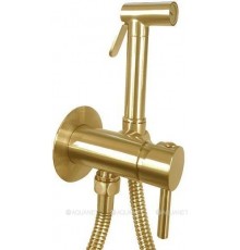 Гигиеническая лейка Paffoni ZDUP110HGSP золото медовое брашированное