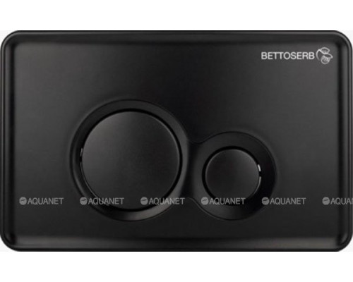 Инсталляция для унитаза BETTOSERB Sava Fix Slim SET40006459 с клавишей смыва черный матовый