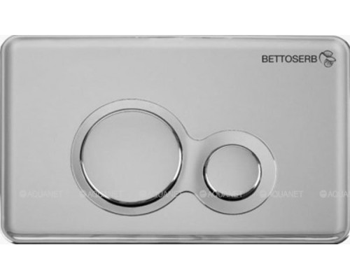 Инсталляция для унитаза BETTOSERB Sava Fix Slim SET40006464 с клавишей смыва хром глянец