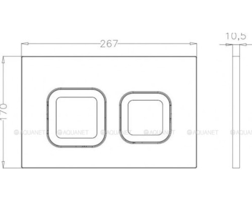 Инсталляция для унитаза BETTOSERB Sava Fix Slim SET40006471 с клавишей смыва черный матовый