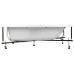 Каркас сварной для акриловой ванны Aquanet Riviera 180x80