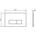 Кнопка смыва Ideal Standard Oleas M2 R0121JG
