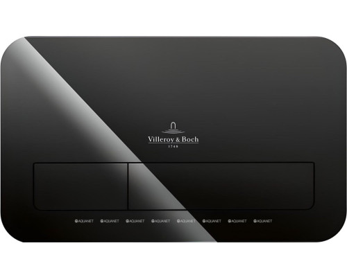 Кнопка смыва Villeroy & Boch ViConnect 922400RB черный глянец