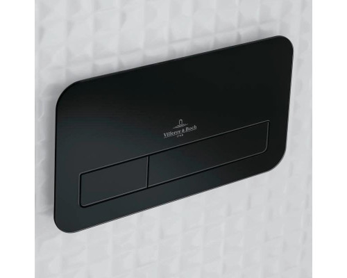 Кнопка смыва Villeroy & Boch ViConnect 922400RB черный глянец