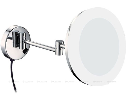 Косметическое зеркало Aquanet 1806D (20 см, с LED-подсветкой)