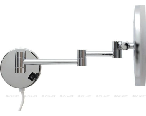 Косметическое зеркало Aquanet 1806D (20 см, с LED-подсветкой)
