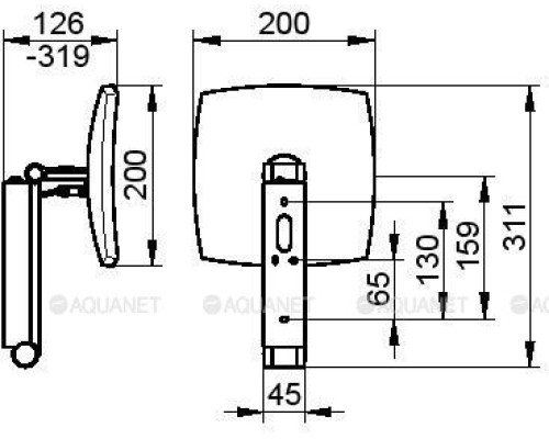 Косметическое зеркало Keuco iLook_move 17613039002
