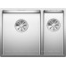 Кухонная мойка Blanco Claron 340/180-U 521609 нерж. сталь зерк.пол. левая
