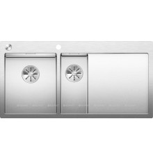 Кухонная мойка Blanco Claron 6S-IF/A 521646 нерж. сталь зерк.пол. левая