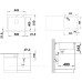 Кухонная мойка Blanco Subline 500-IF/A 524112 белый