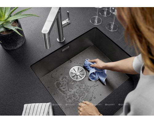 Кухонная мойка Blanco Zerox 500-U Dark Steel 526243