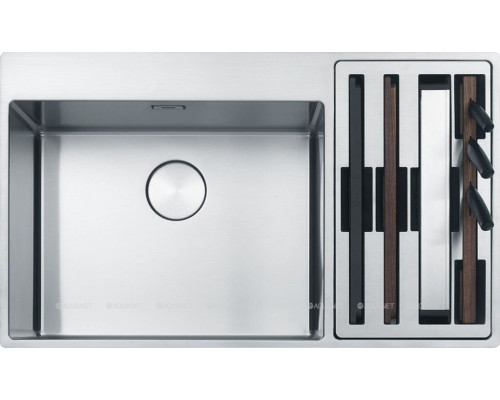 Кухонная мойка Franke Box Center BWX 220-54-27 TL 127.0538.259 нержавеющая сталь