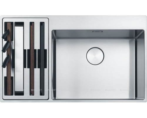 Кухонная мойка Franke Box Center BWX 220-54-27 TL 127.0538.260 нержавеющая сталь