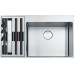 Кухонная мойка Franke Box Center BWX 220-54-27 TL 127.0538.260 нержавеющая сталь