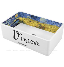 Кухонная мойка Omoikiri Mikura 76-Vangogh 4993024 Natceramic/белый с рисунком
