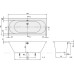 Квариловая ванна Villeroy & Boch Oberon 2.0 170x75 UBQ170OBR2DV-01