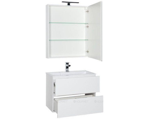 Мебель для ванной Aquanet Алвита 70 белый