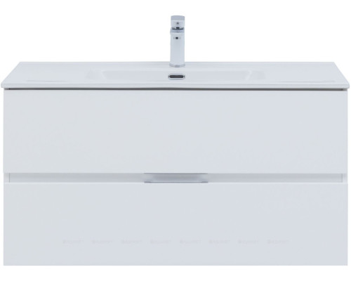 Мебель для ванной Aquanet Алвита New 100 2 ящика, белый матовый