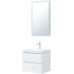 Мебель для ванной Aquanet Беркли 50 белый глянец (2 ящика)