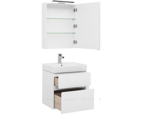 Мебель для ванной Aquanet Бруклин 60 белый