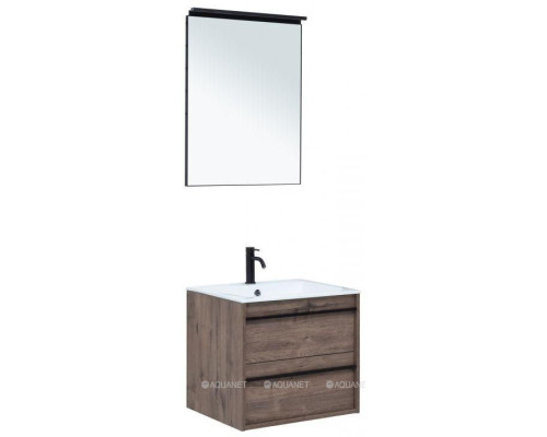 Мебель для ванной Aquanet Lino 60 Дуб Веллингтон