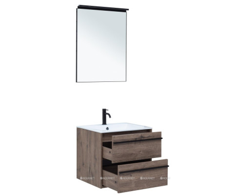Мебель для ванной Aquanet Lino 60 Дуб Веллингтон